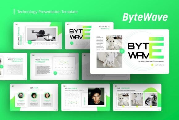 ByteWave: The Technology Presentation Template Engineered for Modern Communication