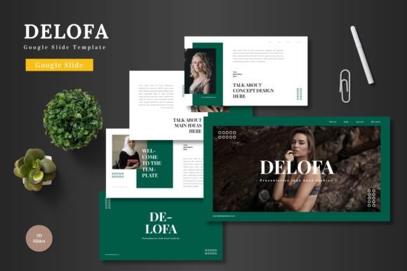 Delofa: A Multipurpose Google Slides Template for Professional Presentations