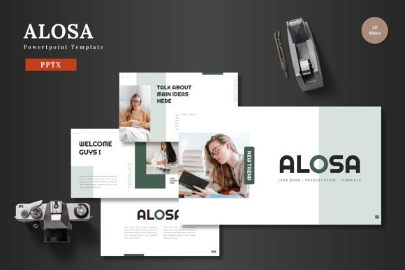 Evaluating Alosa: A Multipurpose PowerPoint Template for Professional Use