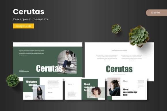 Evaluating Cerutas: A Google Slide Template for Professional Presentations