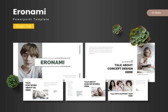 Evaluating the Eronami Google Slide Template for Professional Presentations