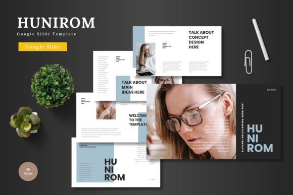 Hunirom Google Slide Template: A Versatile Design Toolkit