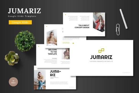 Jumariz Google Slide Template: A Scalable Design Asset