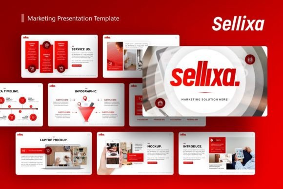 Marketing Presentation - Sellixa: A Flexible Template for Modern Professional Communication