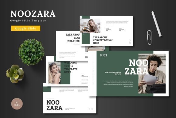 Noozara Google Slide Template: Unpacking a Comprehensive Design Toolkit