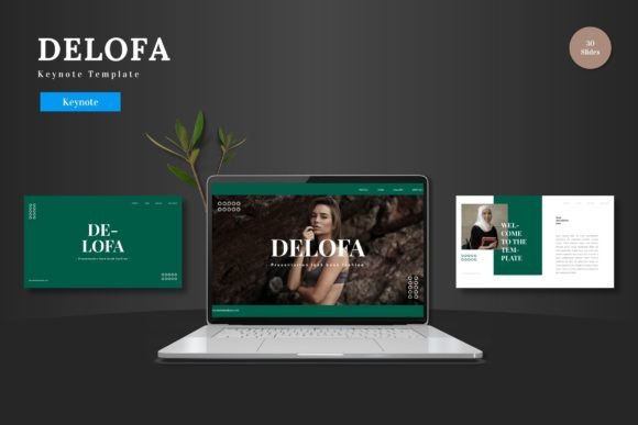The Delofa Keynote Template: Streamline Your Professional Presentations